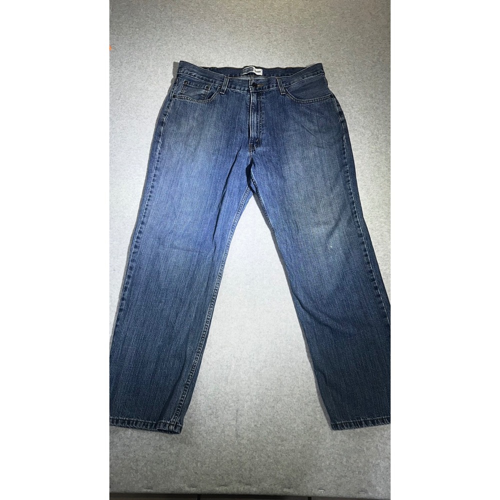 Signature by Levi Strauss & Co Mens Relaxed Fit Jeans Medium Wash 38x32